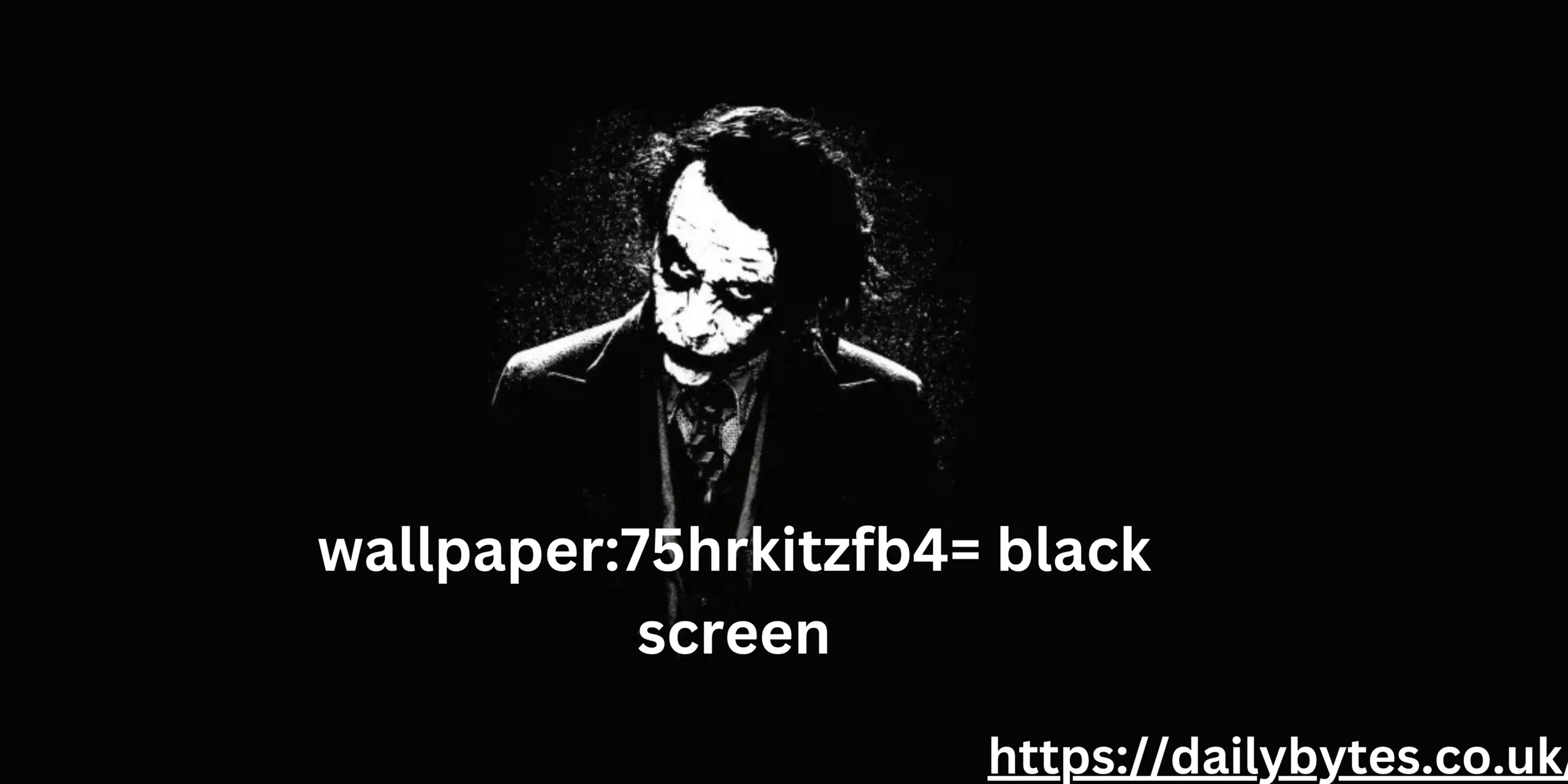 wallpaper:75hrkitzfb4= black screen