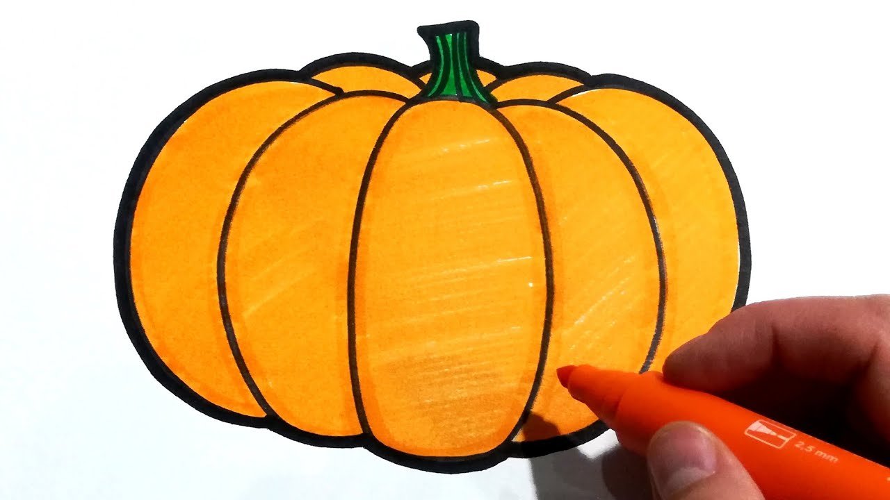 easy:6ya5lsy38aw= pumpkin drawing